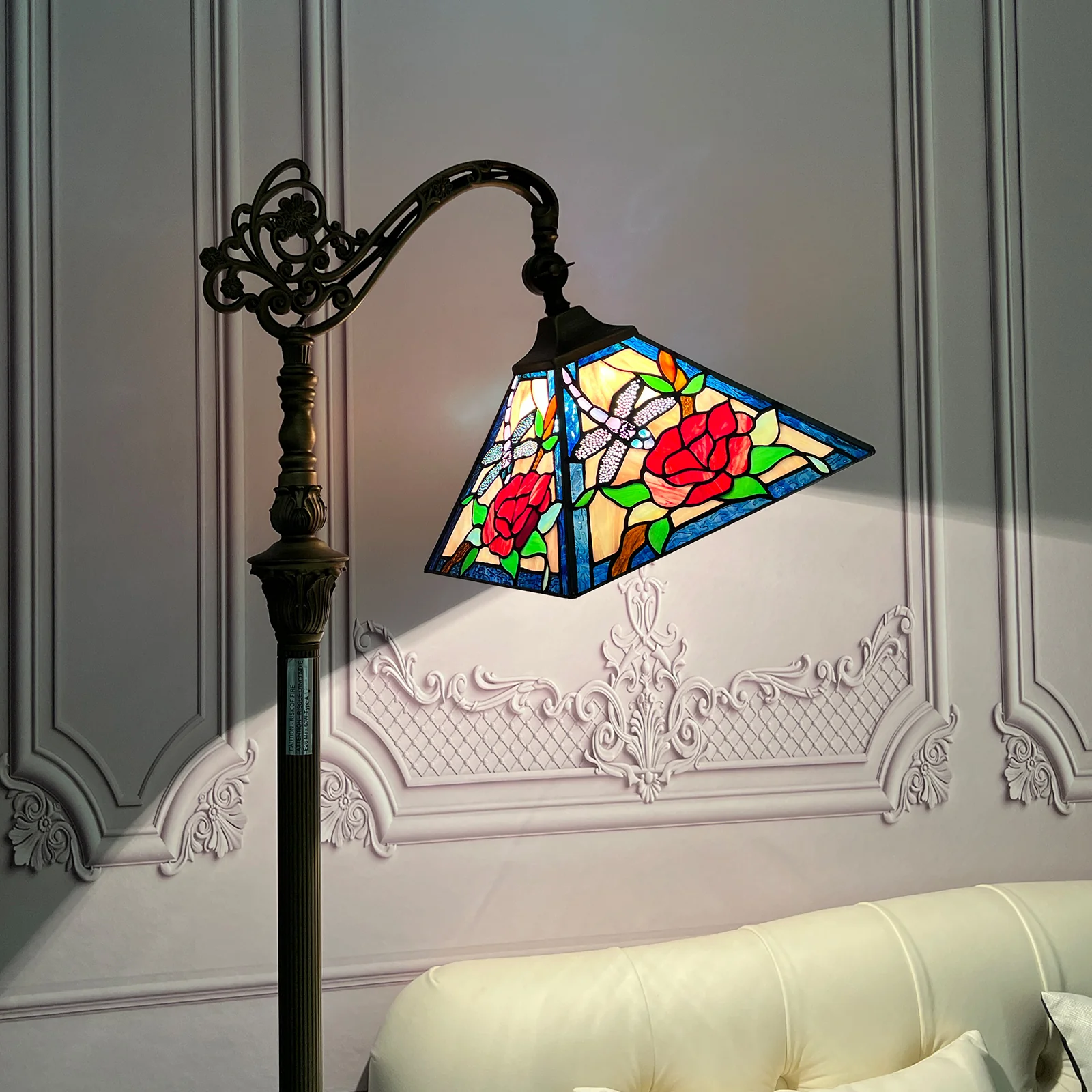 Standing Tiffany Lamp