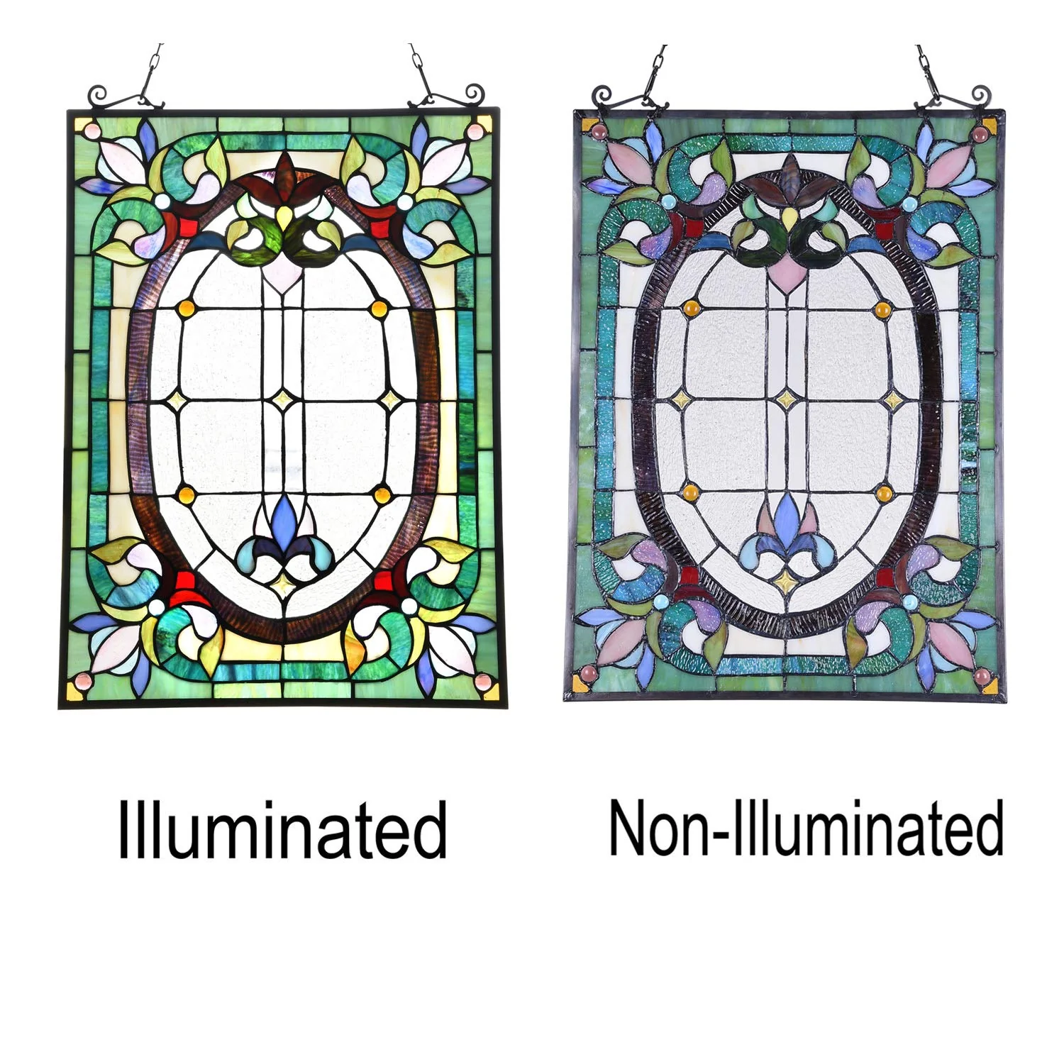 Capulina Dancing Style Stained Glass Window Hangings Fine Handicrafts - Image 6