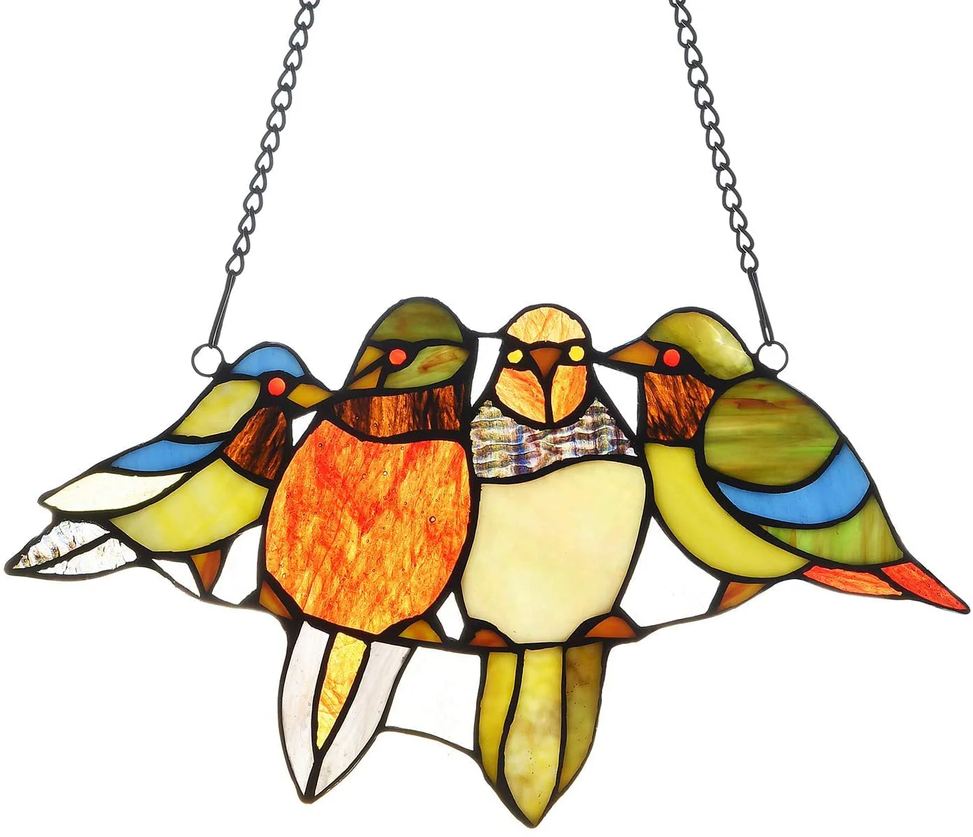 Capulina Stained Glass Window Hangings Birds Window Tiffany - Image 8